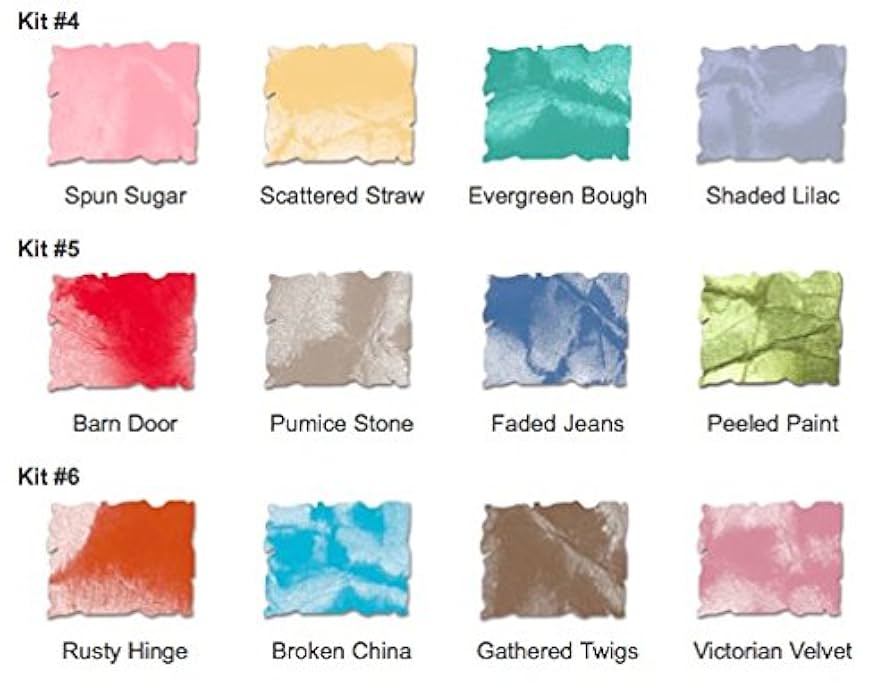 Amazon.co.jp: Ranger Tim Holtz Distress Mini Ink Pad Kits #4